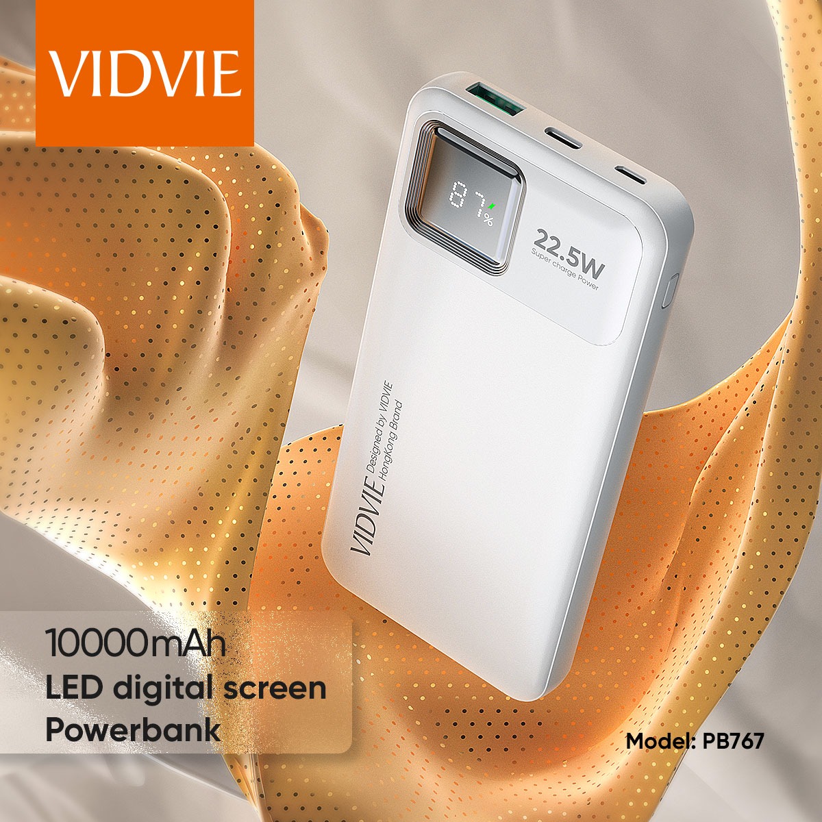 Power Bank VIDVIE 10000 mah PB767